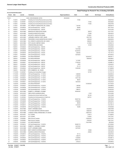 Gl Detail Example 2017 CEP GL Detail