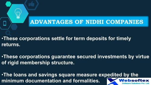 Nidhi Banking Solutions, Nidhi MLM Software, Nidhi Limited Company, Starting a Nidhi Company