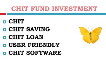 Chitty on Contracts, Chitty Fund (Kuries), Chit Credit Investments, Chit Funds Profit
