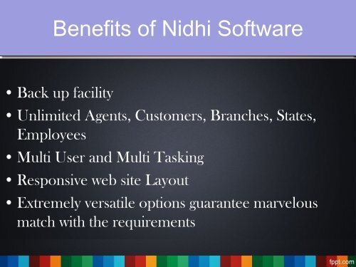 Nidhi Company Software Price, Nidhi Banking Solutions, Nidhi MLM Software