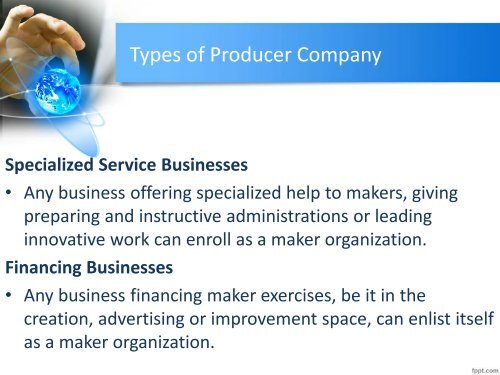 Producer Examples, Producer Meaning, Producer Company Section, Producer Act