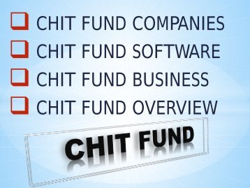 Chit Valuation, Chitfund Evidence, Chit Fund Analysis, Chit Fund Department, Chit-Fund Demo