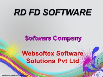 RD FD Software, NGO Software, NBFC Software, RD Software, FD Software, Community Banking Software