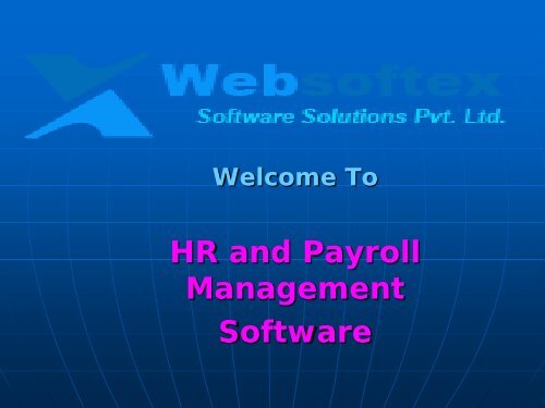 ESI Software, PF Software, Salary Software, Attendance Software, HR and Payroll Software, HR Software