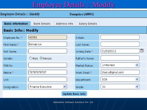 ESI Software, PF Software, Salary Software, Attendance Software, HR and Payroll Software, HR Software