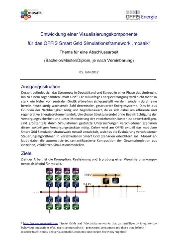 Entwicklung einer Visualisierungskomponente für das OFFIS Smart ...