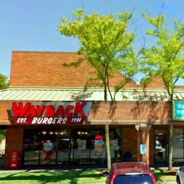 Wayback Burgers located at 6 minutes drive to the north of Harmony Dental Eugene OR 97401