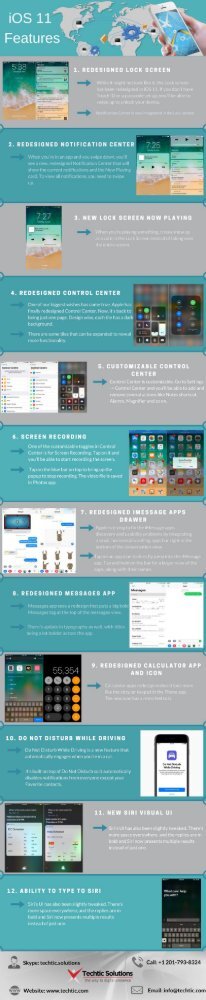 12 Best iOS 11 Features to Know Every iOS Lover – Techtic Solutions