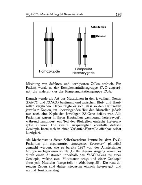 Kapitel 20 Mosaik-Bildung bei Fanconi-Anämie - Deutsche Fanconi ...