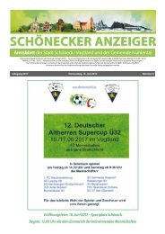 SCHÖNECKER ANZEIGER