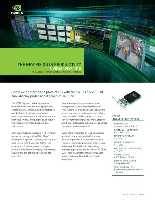 nvidia nvs 310 driver download nvidia nvs 310 driver download