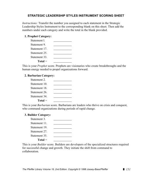 motivational analysis of organizations