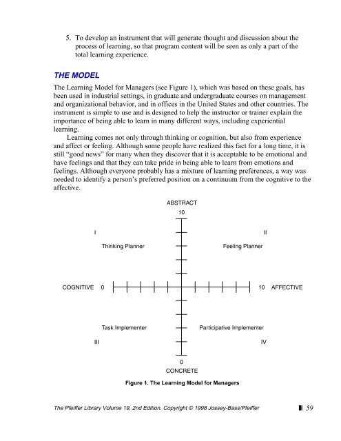 motivational analysis of organizations