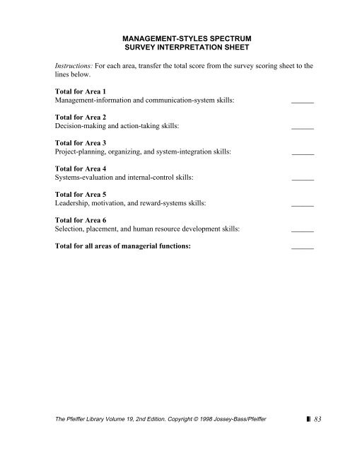 motivational analysis of organizations