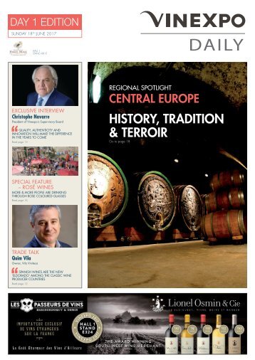 Vinexpo Daily - Day 1 Edition 