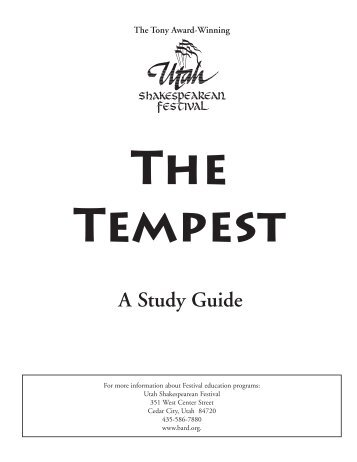 The Tempest - Utah Shakespearean Festival