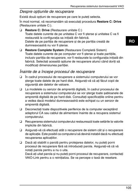 Sony VGN-FW11E - VGN-FW11E Guide de d&eacute;pannage Polonais