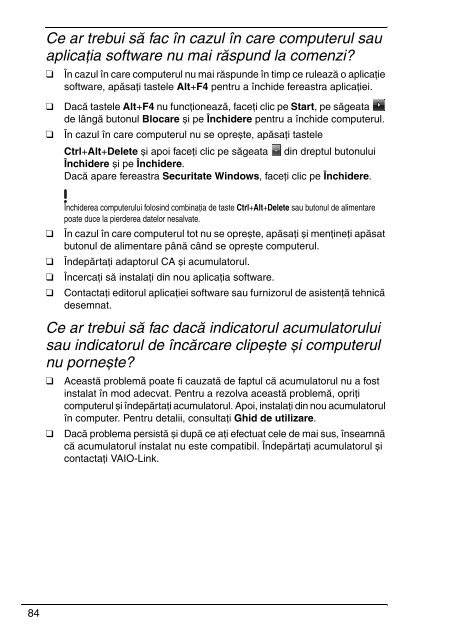 Sony VGN-FW11E - VGN-FW11E Guide de d&eacute;pannage Polonais