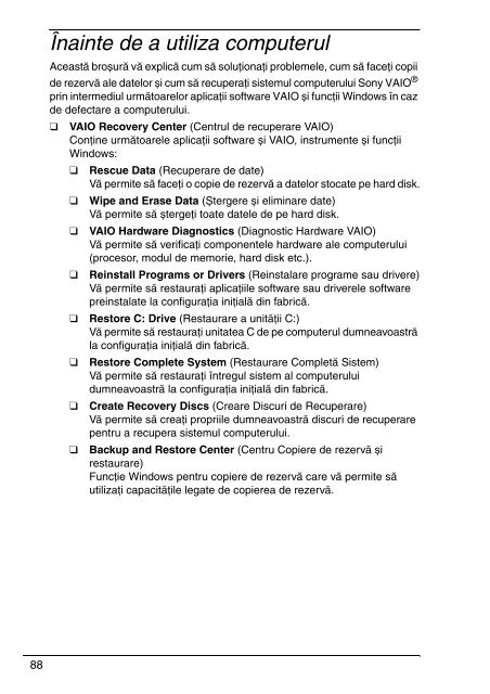 Sony VGN-FW11E - VGN-FW11E Guide de d&eacute;pannage Polonais