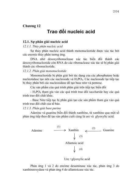 trao doi nucle acid