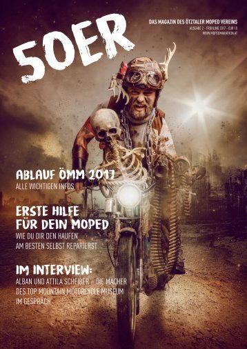 Ötztaler Mopedmarathon Vereinsmagazin 50er Ausgabe 2