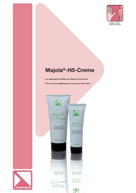 Majola®-H5-Creme - lysoform.ch