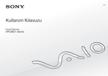 Sony VPCW21M2E - VPCW21M2E Mode d'emploi Turc