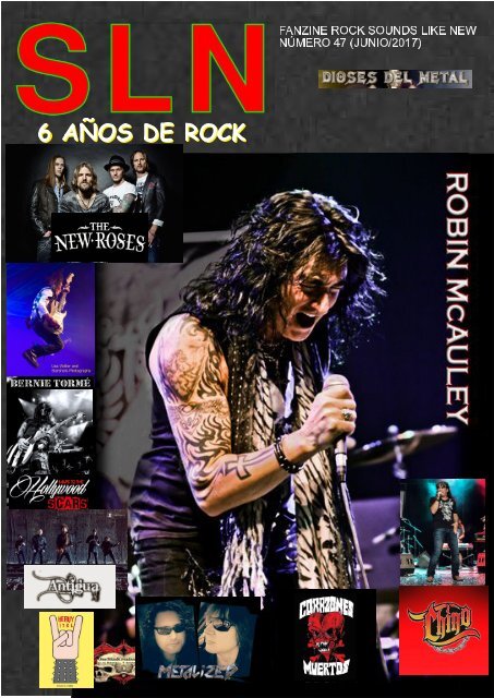 SOUNDS LIKE NEW Nº 47 (HEAVY AND HARD ROCK FANZINE)