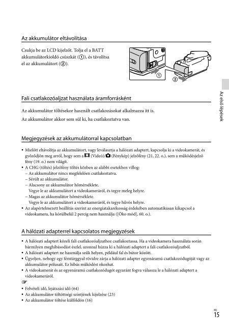 Sony HDR-CX200E - HDR-CX200E Consignes d&rsquo;utilisation Tch&egrave;que