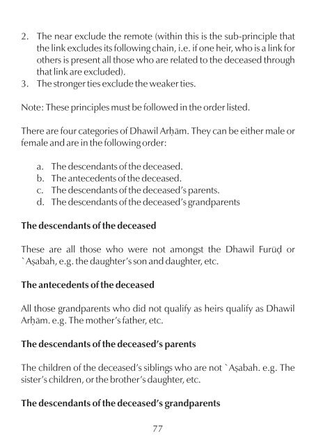 Mirath - The Laws of Islamic Inheritance