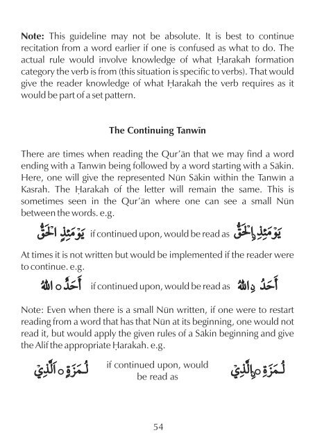 Tajwid - Beautifying the Quran