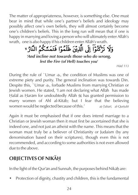 Marriage -  A Form of Ibadah