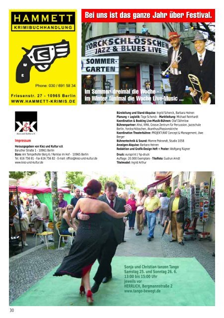 Bergmannstraßenfest - Kiez und Kultur eV