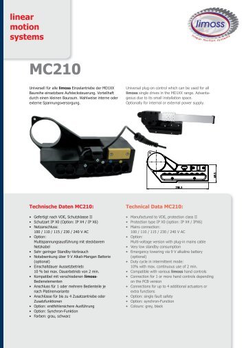 MC220 MC240 - Über limoss