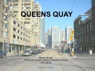 queens quay public drop-in session - Waterfront Toronto