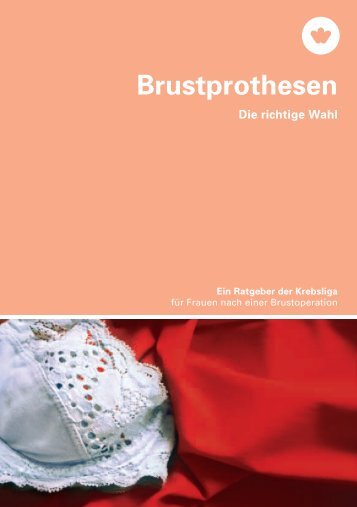 Brustprothesen - Krebsliga Schweiz