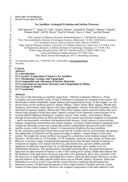 Reprint - Earth & Planetary Sciences - University of California, Santa ...