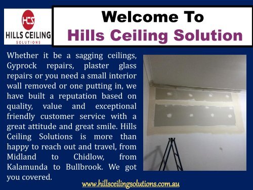 Water Damaged Repairs In Mundaring Wa