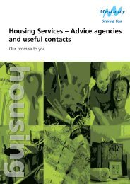 Advice agencies and useful contacts - Medway Council