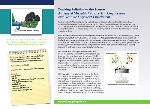 FTTA Patent Catalog (PDF) - US Environmental Protection Agency