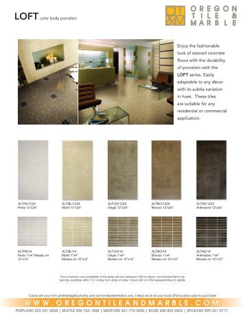 Oregontileandmarble Magazines Loftcolor Oregon Tile Marble