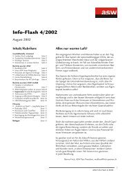 Info-Flash 04/2002 - ASW