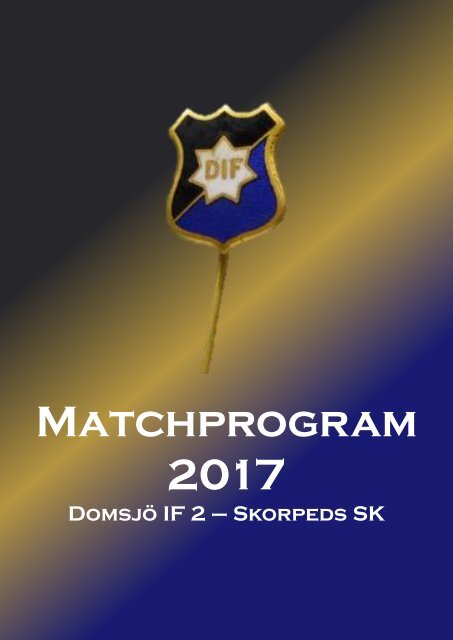 Matchprogram_2017_DIF-SSK