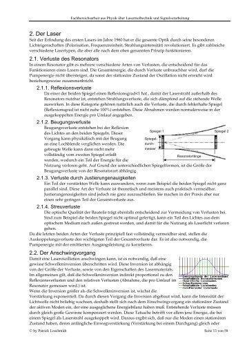 2. Der Laser