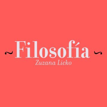 Filosofía