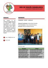 MISSION AND PLAN RDI CASABLANCA 2017