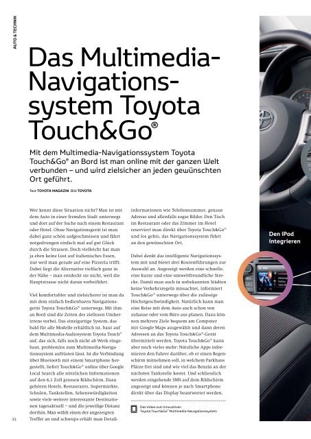 Magazin 2012 - Toyota Schweiz