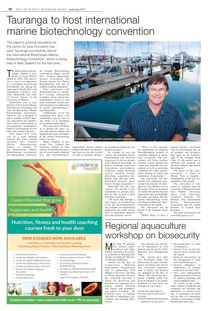 Bay of Plenty Business News June/July 2017