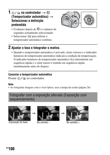 Sony DSLR-A330Y - DSLR-A330Y Consignes d&rsquo;utilisation Portugais