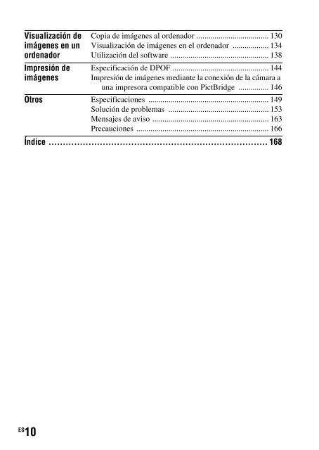 Sony DSLR-A330Y - DSLR-A330Y Consignes d&rsquo;utilisation Espagnol